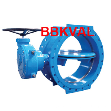 Wras Approved Double Eccentric Double Flange Butterfly Valve